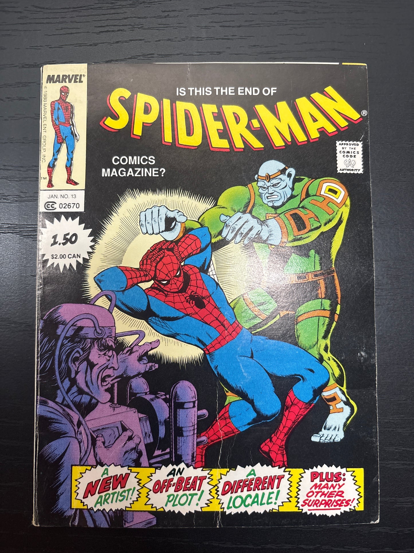 MARVEL IS THIS THE END OF SPIDER-MAN #13 ASHCAN