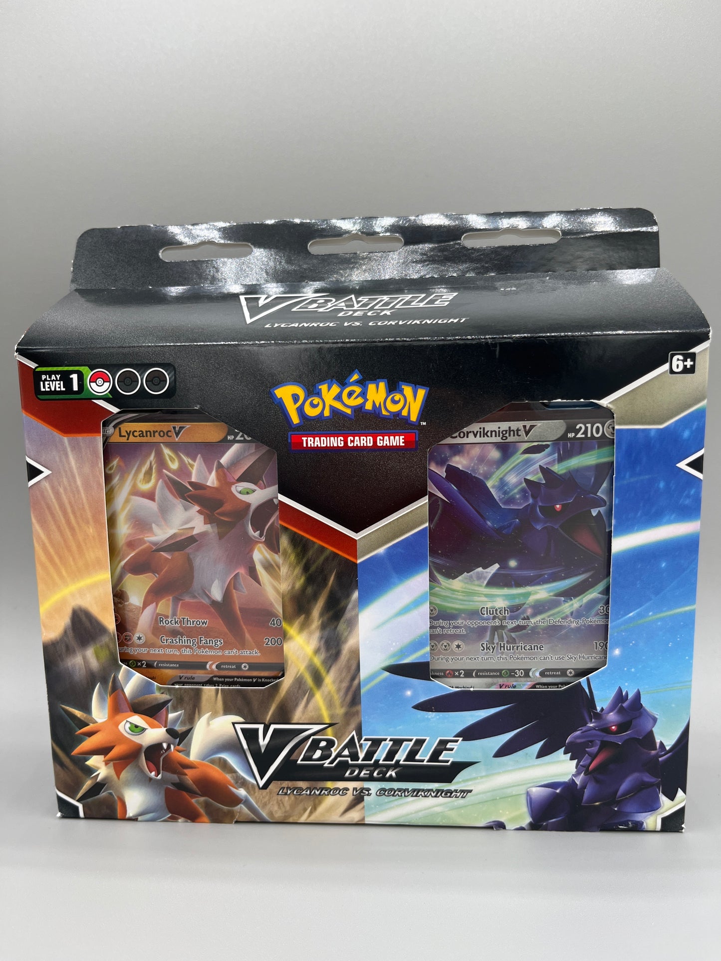 Pokemon Trading card game v battle deck lycanroc vs. corviknight