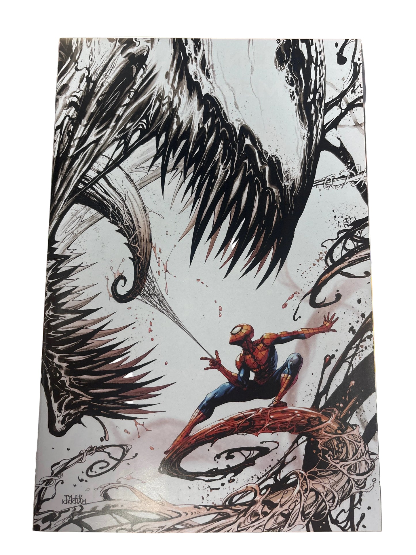VENOM #2 VARIANT COVER B COLOR SPLASH TYLER KIRKHAM