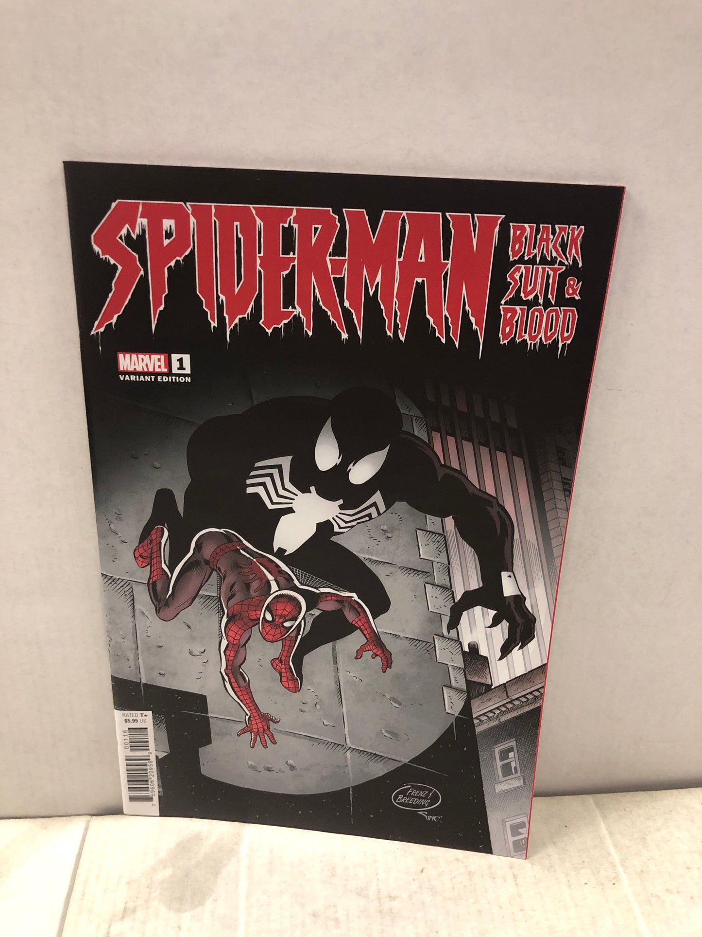 MARVEL COMICS SPIDER-MAN BLACK SUIT AND BLOOD 1 VARIANT