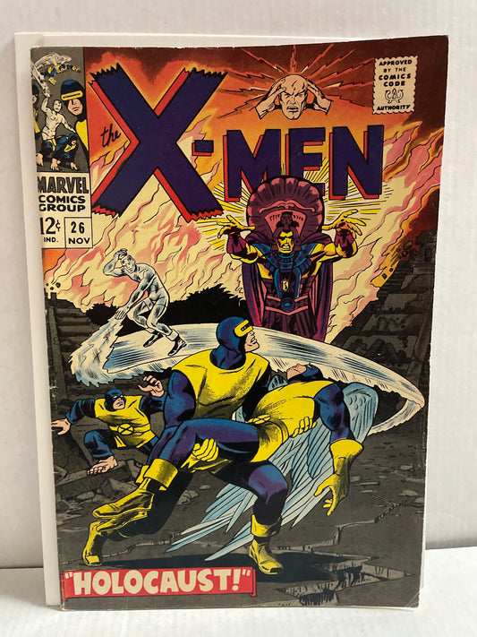 THE X-MEN #26 (1966, MARVEL SILVER AGE KEY COMIC) 2nd EL TIGRE, 2nd MIMIC, 2nd KUKULKAN & 2nd TOLTOC!! FINE++ BEAUTY!!