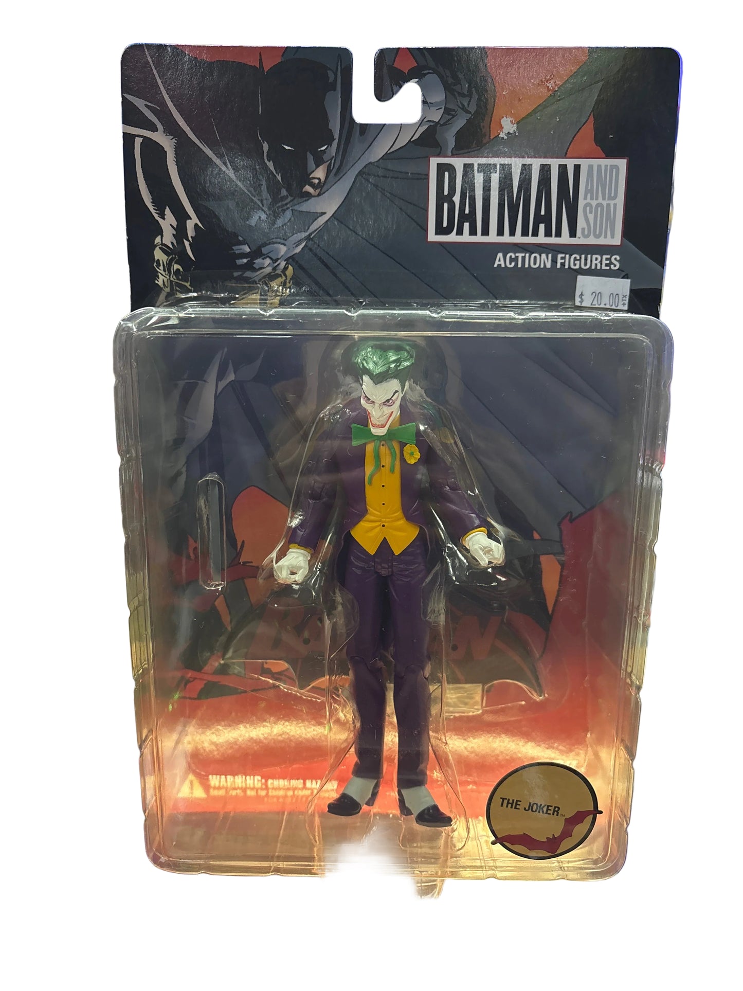 BATMAN AND SON ACTION FIGURES THE JOKER