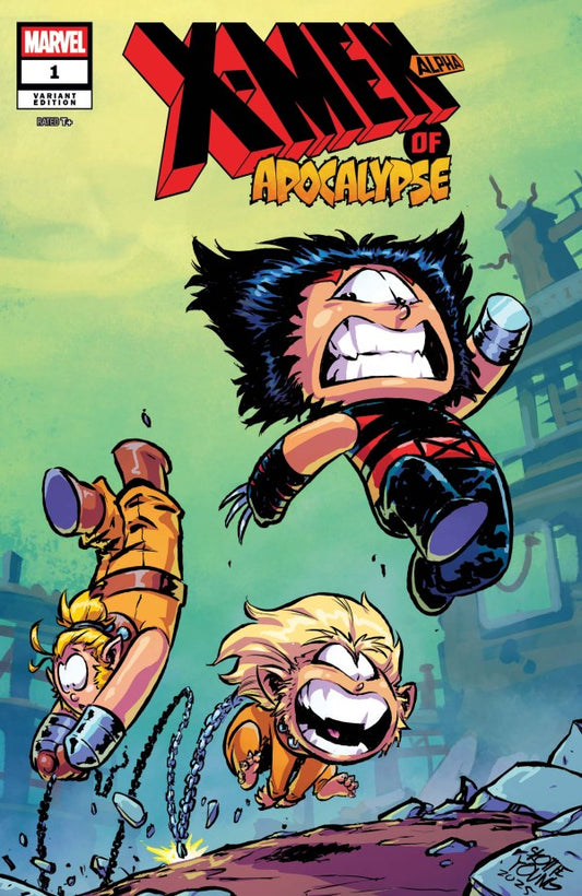 MARVEL COMICS X-MEN ALPHA OF APOCALYPSE #1 SCOTTIE YOUNG VARIANT