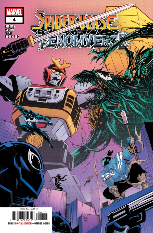 MARVEL COMICS SPIDER-VERSE VS VENOMVERSE: #4 A CVR