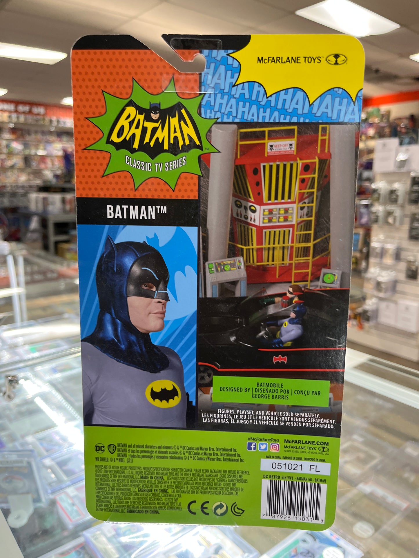DC BATMAN CLASSIC TV SERIES BATMAN ACTION FIGURE