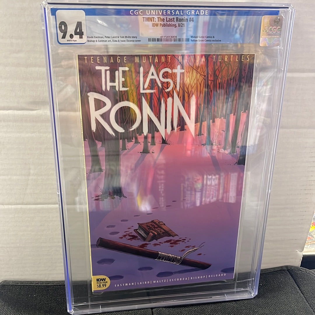 IDW COMICS TMNT THE LAST RONIN #4 CGC 9.4