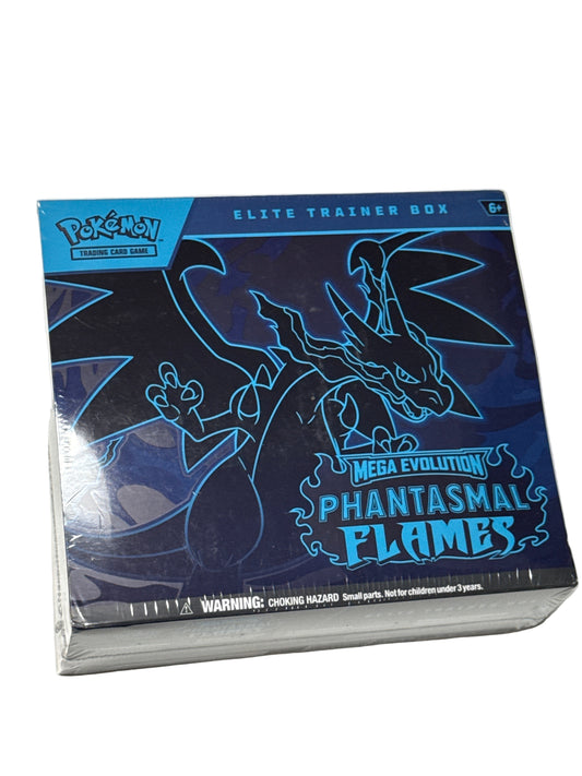 POKEMON TCG MEGA EVOLUTION PHANTASMAL FLAMES ELITE TRAINER BOX ETB