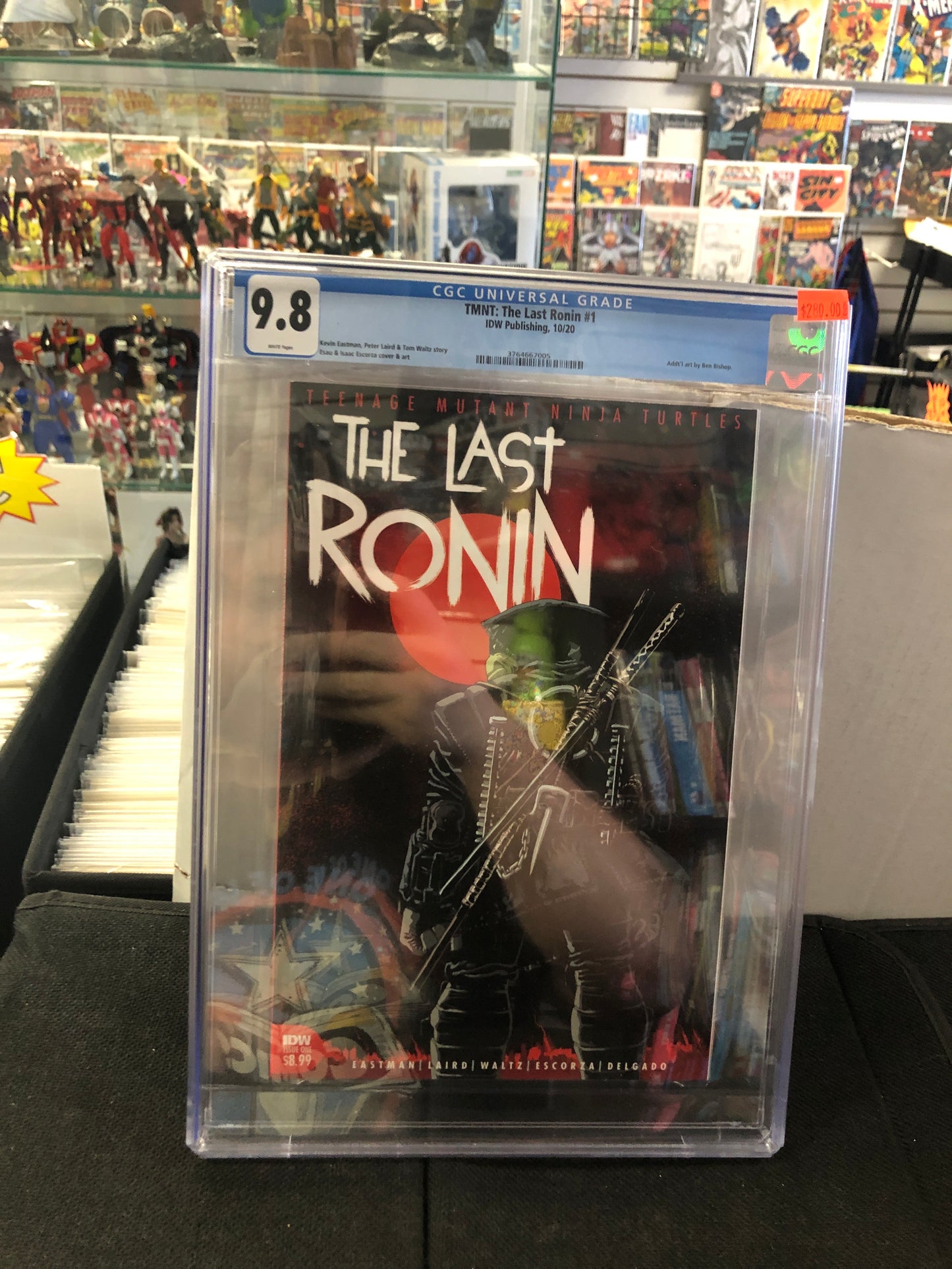 IDW COMICS TMNT THE LAST RONIN #1 CGC 9.8