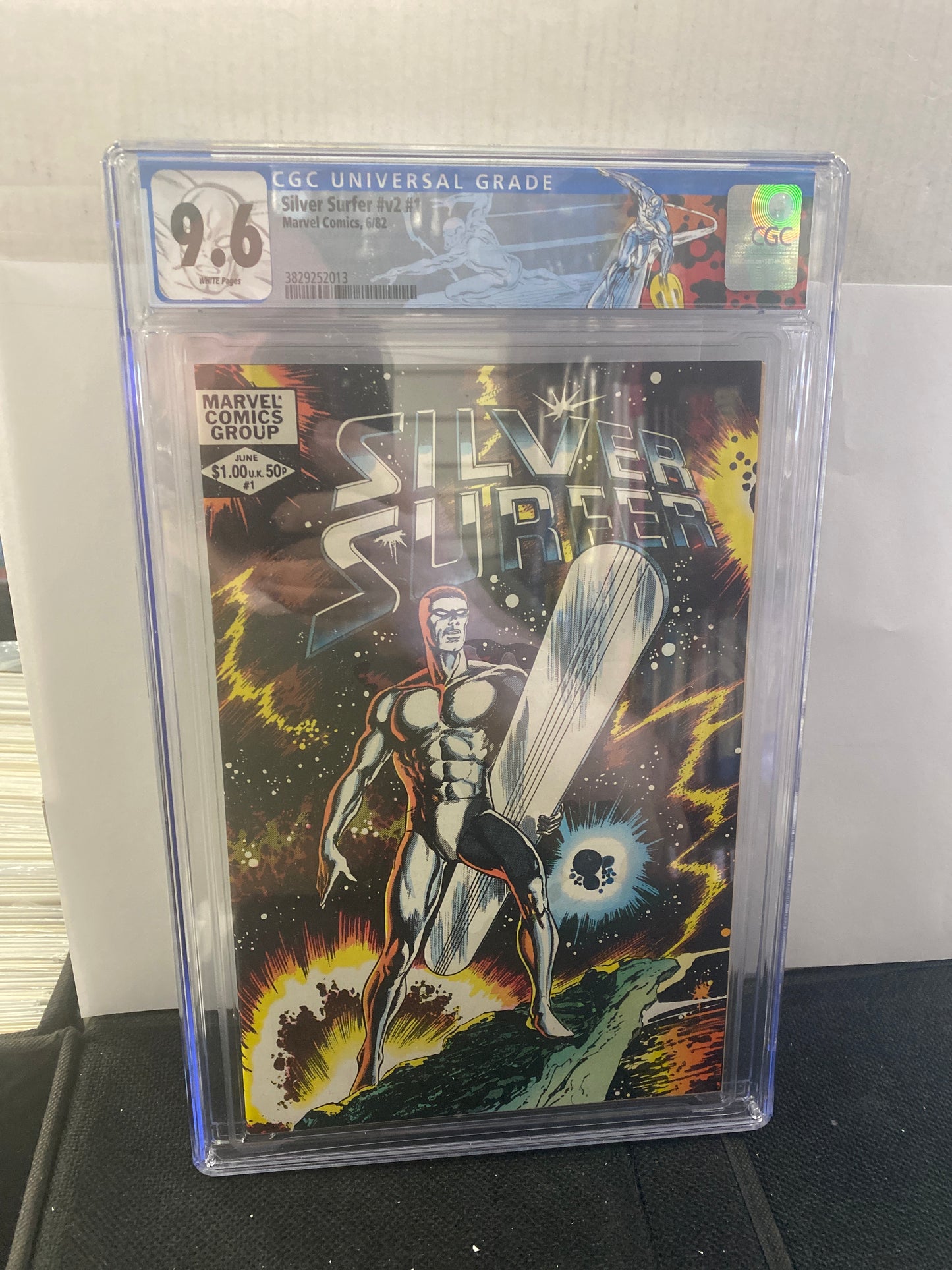 MARVEL COMICS SILVER SURFER VOLUME 2 #1 (1982) ONE-SHOT CGC 9.6 WP