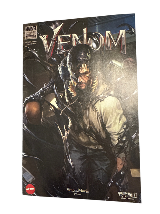 MARVEL COMICS VENOM CUSTOM EDITION EXCLUSIVE OFFICIAL MOVIE COLLECTABLE AMC