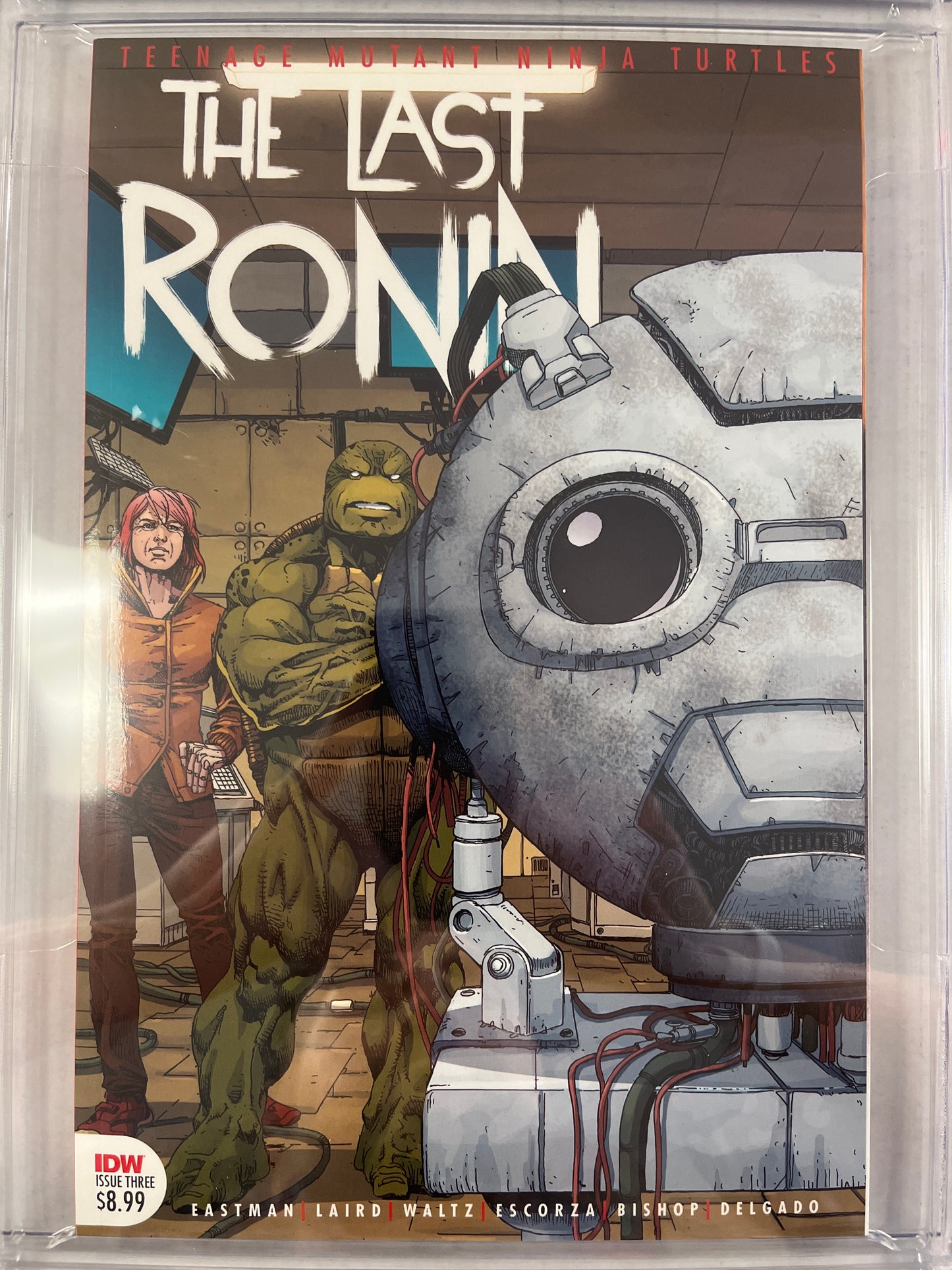 TMNT: THE LAST RONIN #3 (2021, HTF 2nd PRINTING!) CGC 9.8 WP