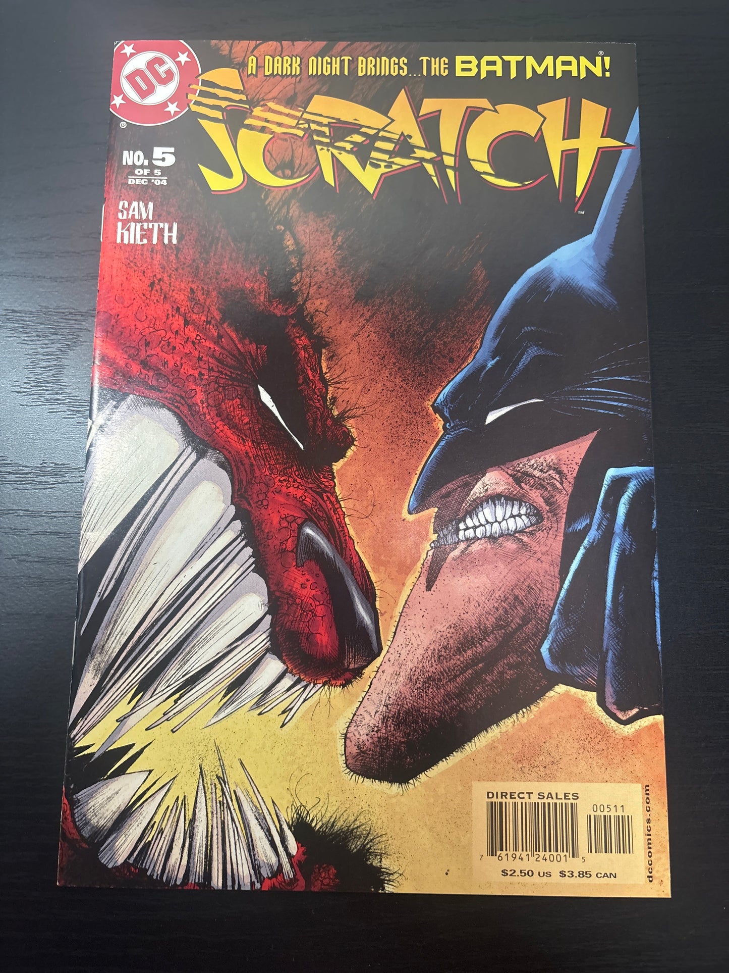 DC COMICS SCRATCH #5 SAM KEITH