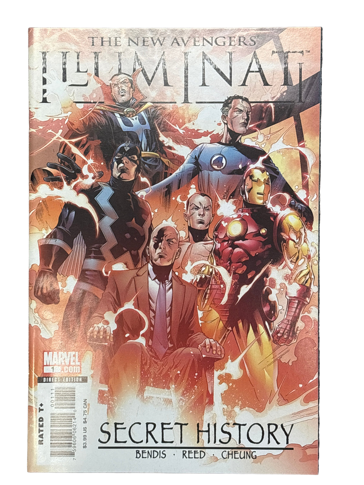 MARVEL THE NEW AVENGERS ILLUMINATI SECRET HISTORY #1