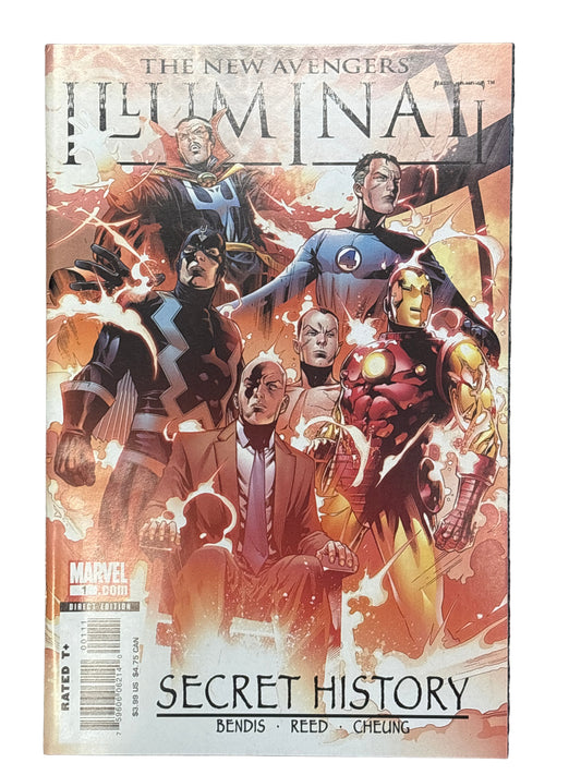 MARVEL THE NEW AVENGERS ILLUMINATI SECRET HISTORY #1