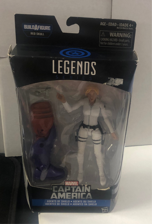 MARVEL LEGENDS SERIES CAPTAIN AMERICA - AGENTS OF SHIELD , SHARON CARTER FIGURE - NIB!