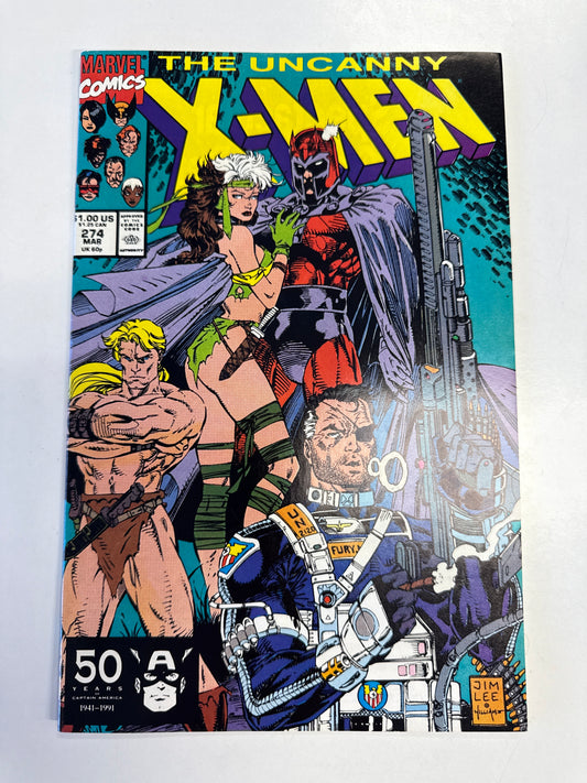 MARVEL COMICS UNCANNY X-MEN #295 X-CUTIONERS SONG PART 5 SEALED IN POLYBAG W CARD