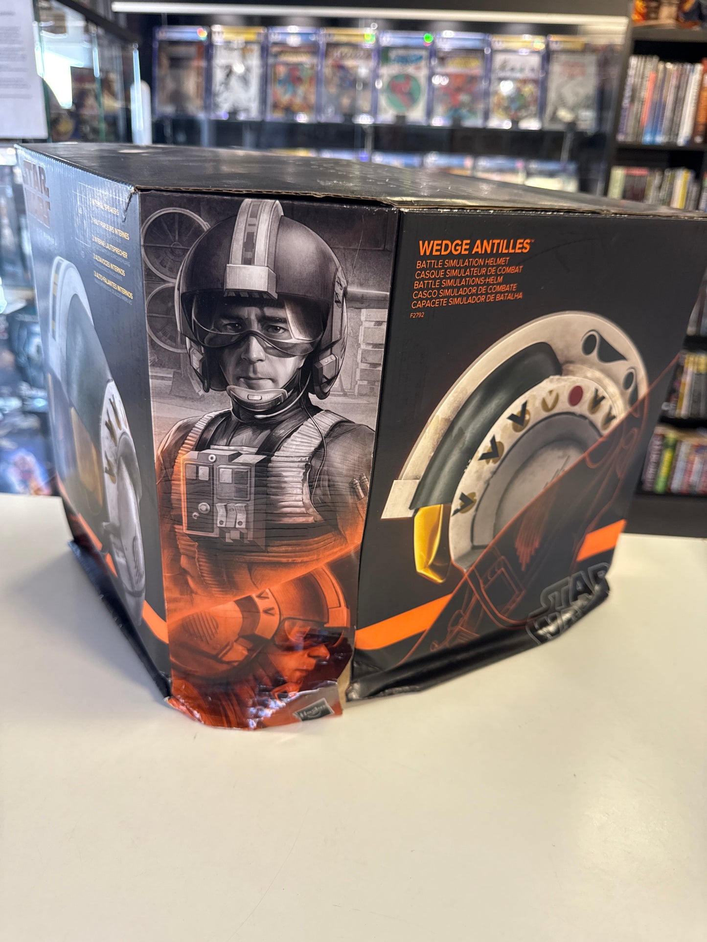 HASBRO BLACK SERIES WEDGE ANTILLES HELMET W/ BOX COLLECTABLE ADULT COLLECTABLE