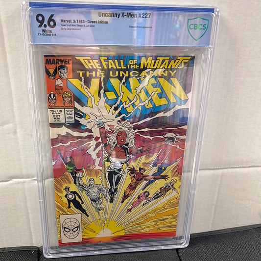 MARVEL COMICS THE UNCANNY X-MEN #227 CBCS 9.6