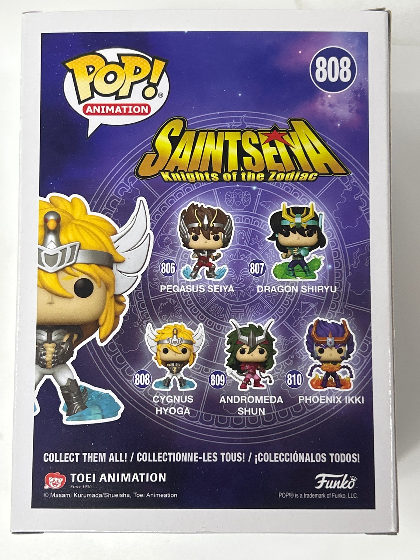 FUNKO POP SAINTSEINYA KNIGHTS OF THE ZODIAC CYGNUS HYOGA GREAT CONDITION