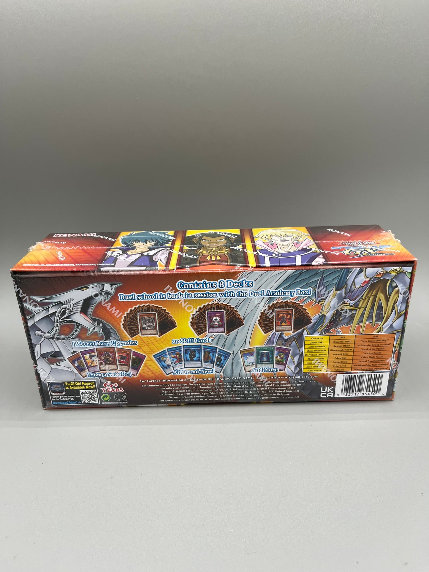Konami Yugioh Speed Duel GX Duel Academy Box