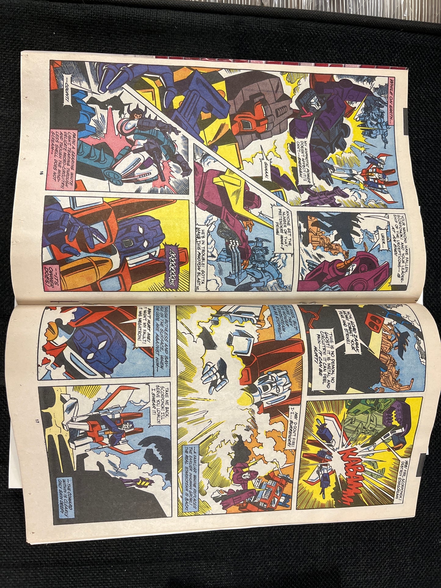 TRANSFORMERS #59 VF/NM (1989, DINO BOTS COVER!)