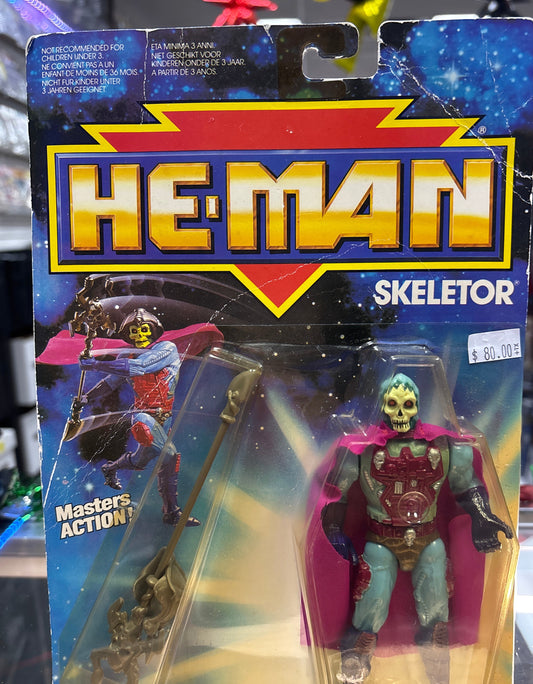 MATTEL HE-MAN SKELETOR ACTION FIGURE