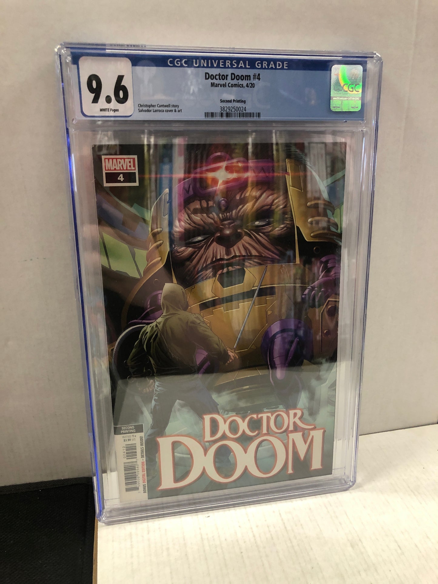 MARVEL COMICS DOCTOR DOOM #4 (2020) SECOND PRINTING CGC 9.6 WP