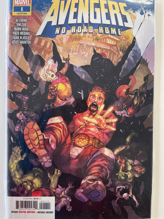 AVENGERS NO ROAD HOME MARVEL #1