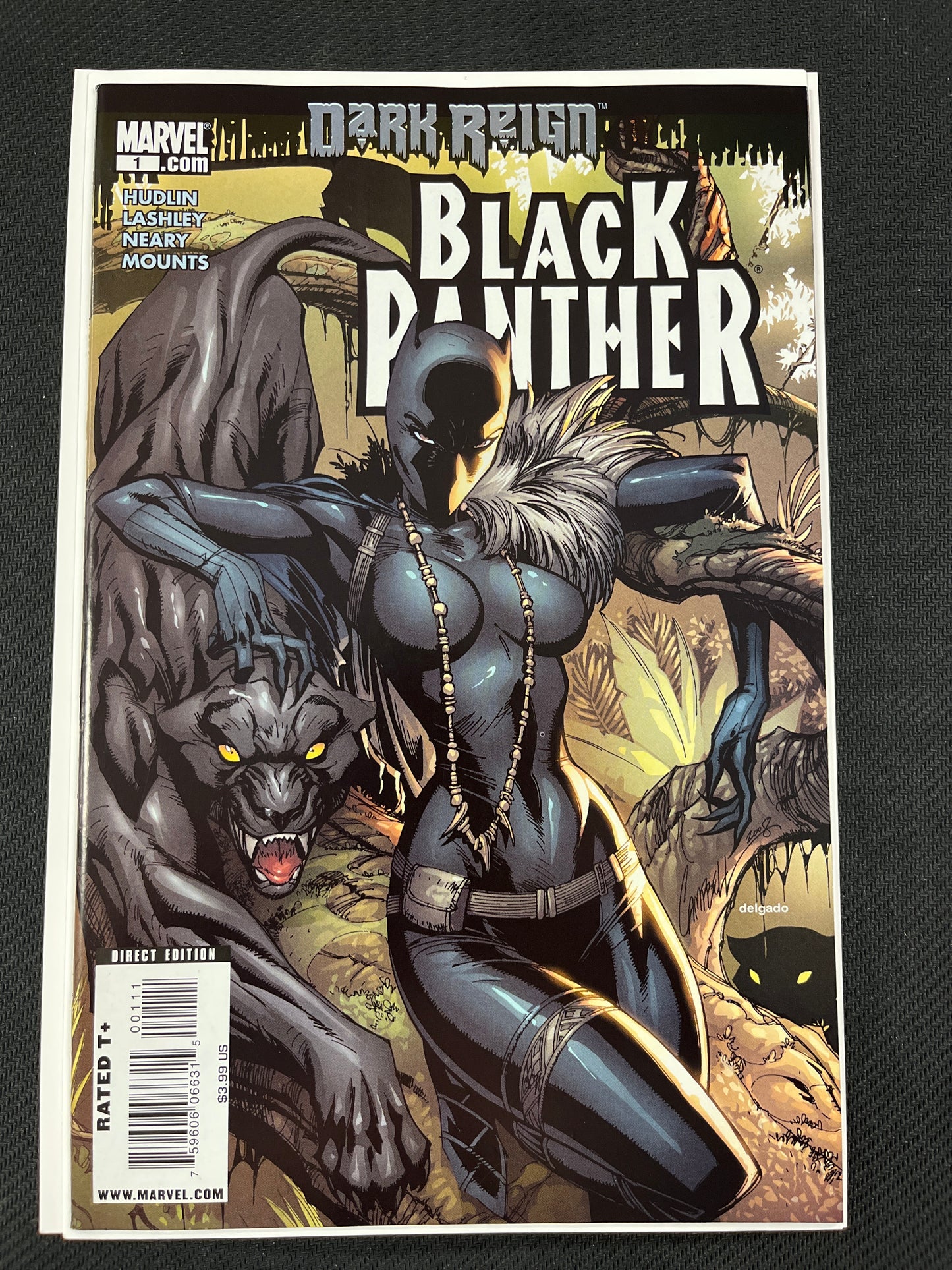 BLACK PANTHER #1 NM (2009, 1st SHURI COVER APPEARANCE!) JS CAMPBELL COVER