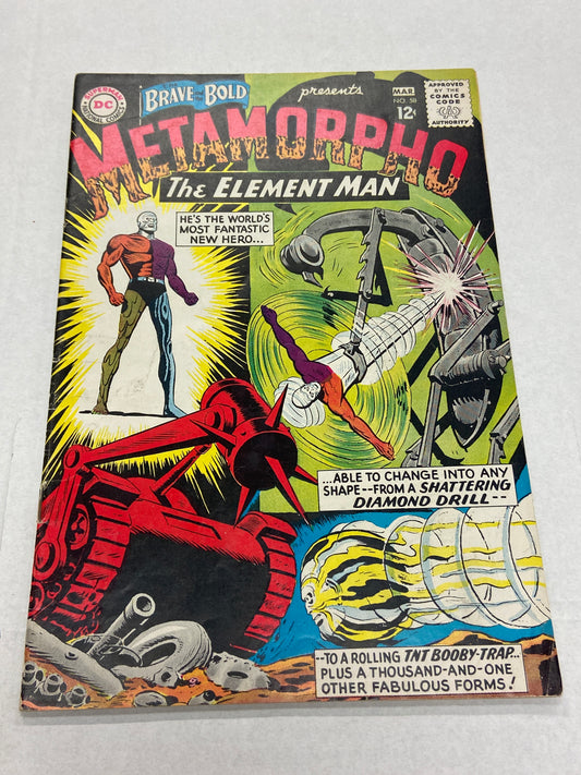 DC COMICS METAMORPHO THE ELEMENT MAN NO. 58