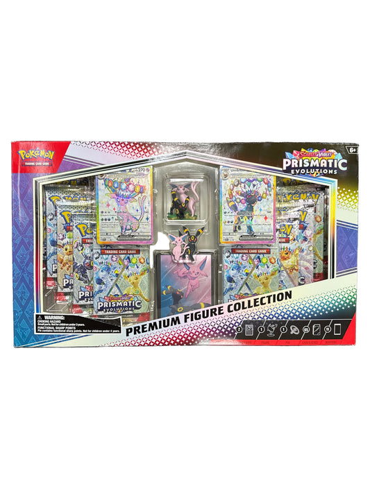 POKEMON TCG PRISMATIC EVOLUTIONS PREMIUM FIGURE COLLECTION