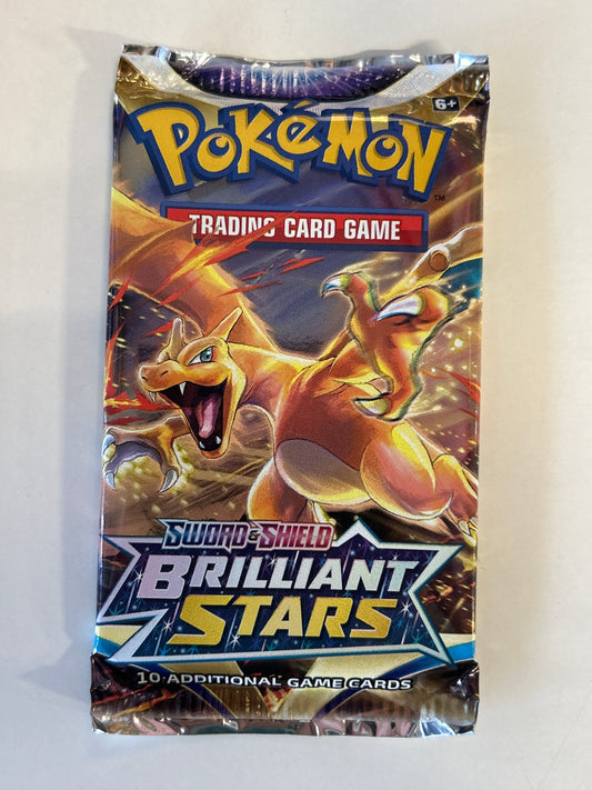 POKEMON TCG SWORD & SHIELD BRILLIANT STARS BOOSTER PACK