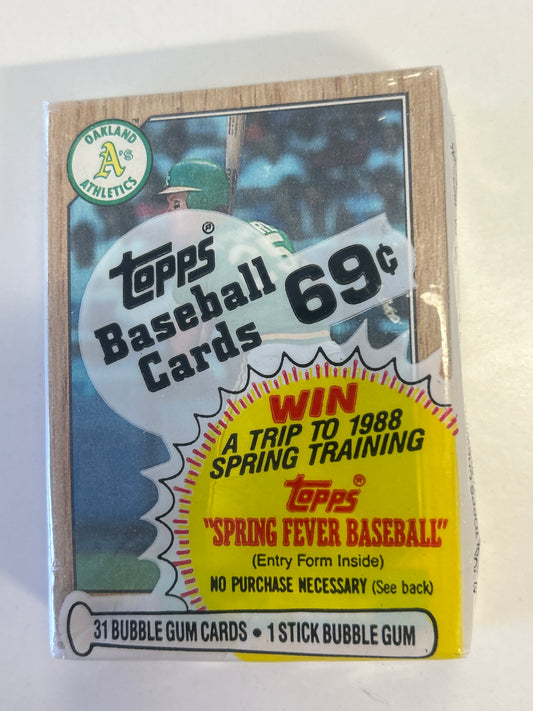 TOPPS “SPRING FEVER BASEBALL” CARD PACK