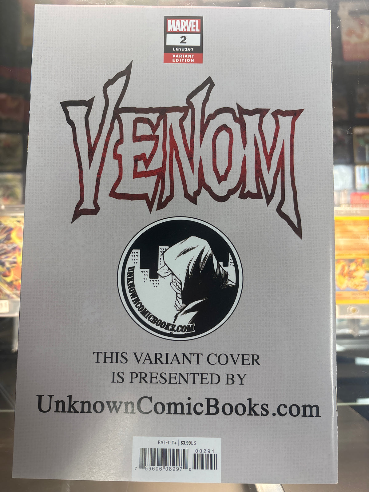VENOM #2 VARIANT COVER B COLOR SPLASH TYLER KIRKHAM