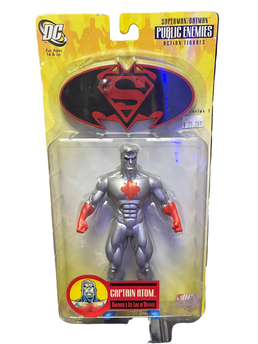 DC SUPERMAN/BATMAN PUBLIC ENEMIES ACTION FIGURES CAPTAIN ATOM