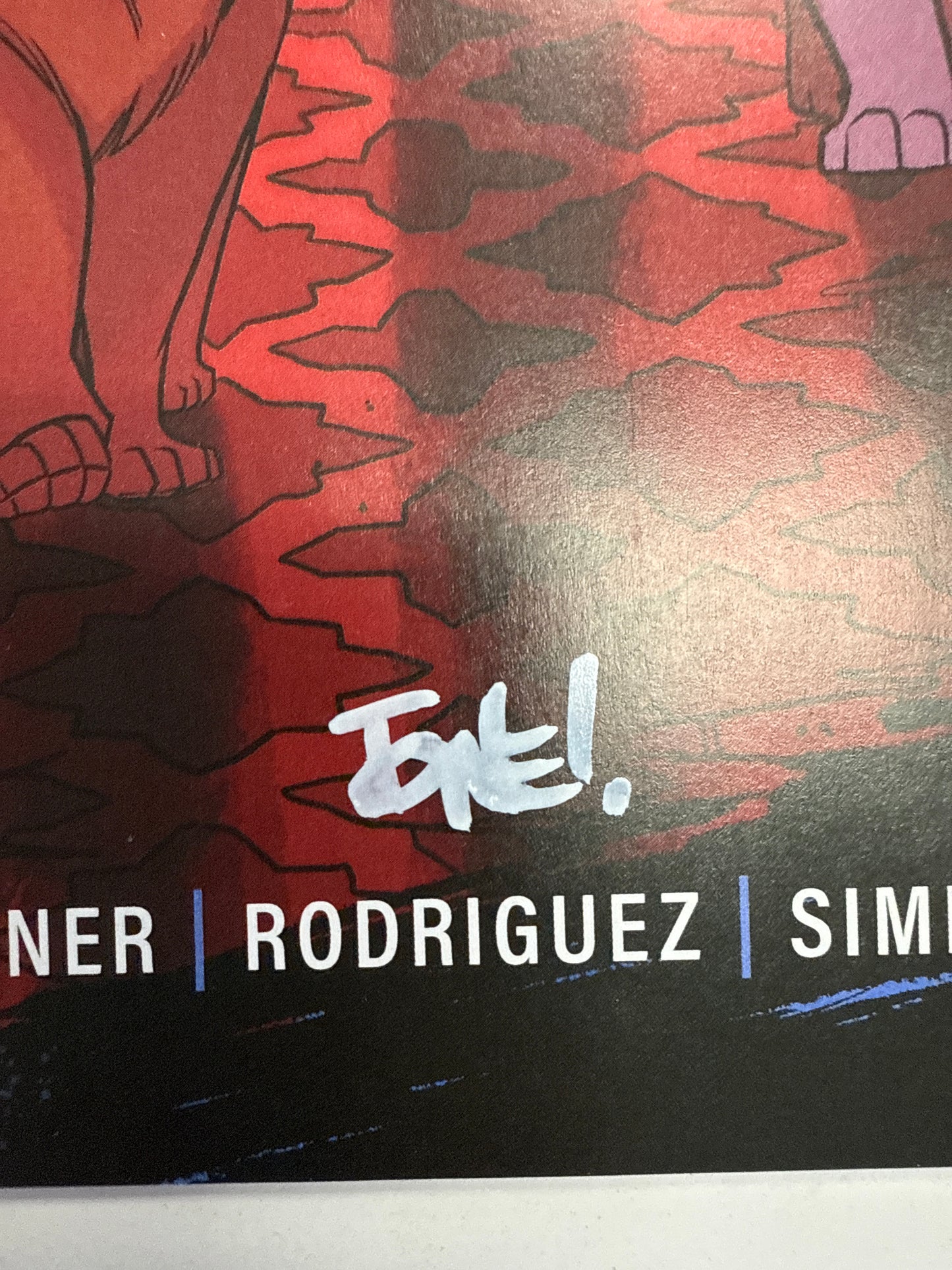 IMAGE COMICS FERAL #10 FIRST PRINT SIGNED BY TONE RODRIGUEZ