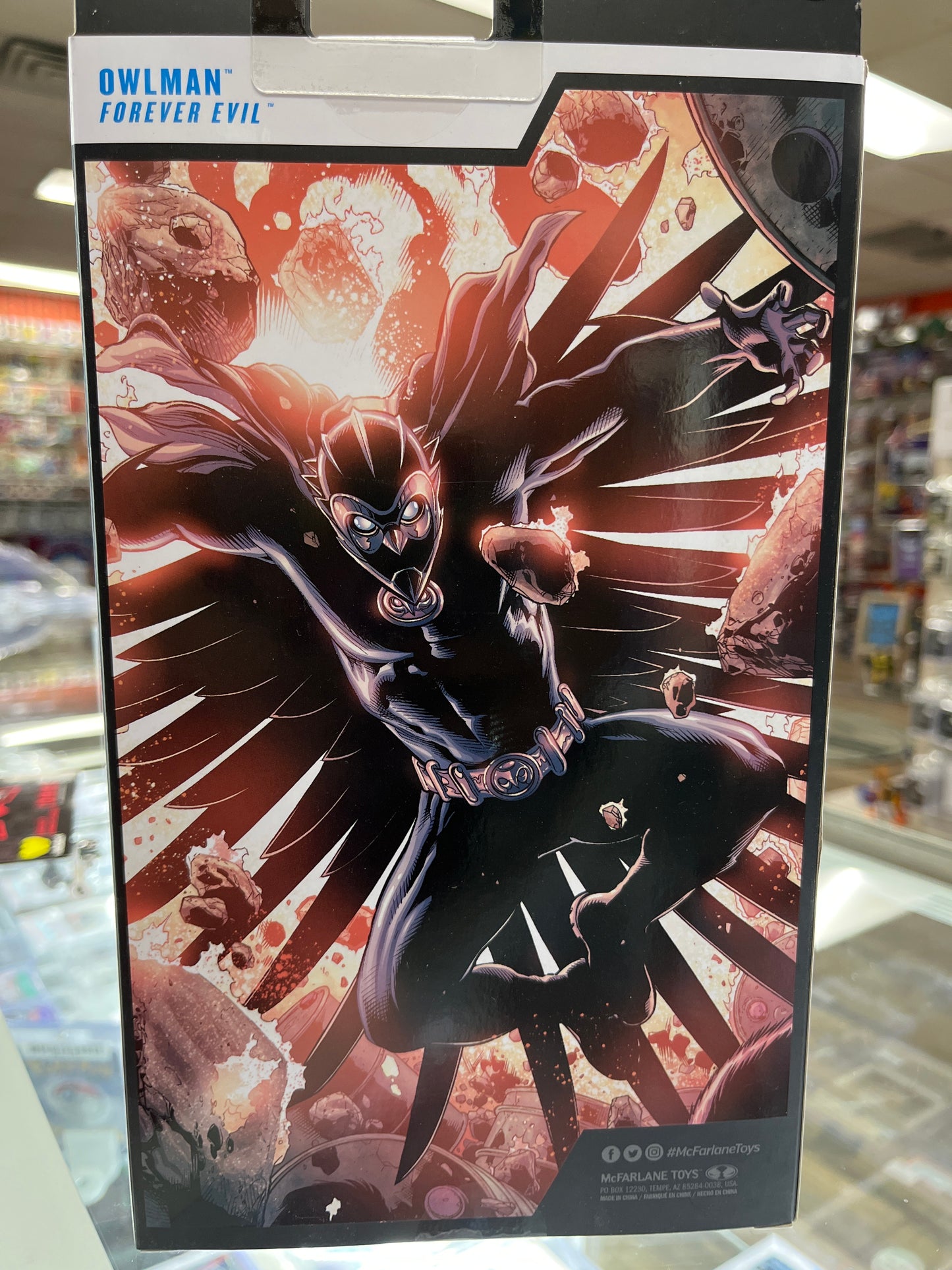 DC COMICS MULTIVERSE OWLMAN ACTION FIGURE