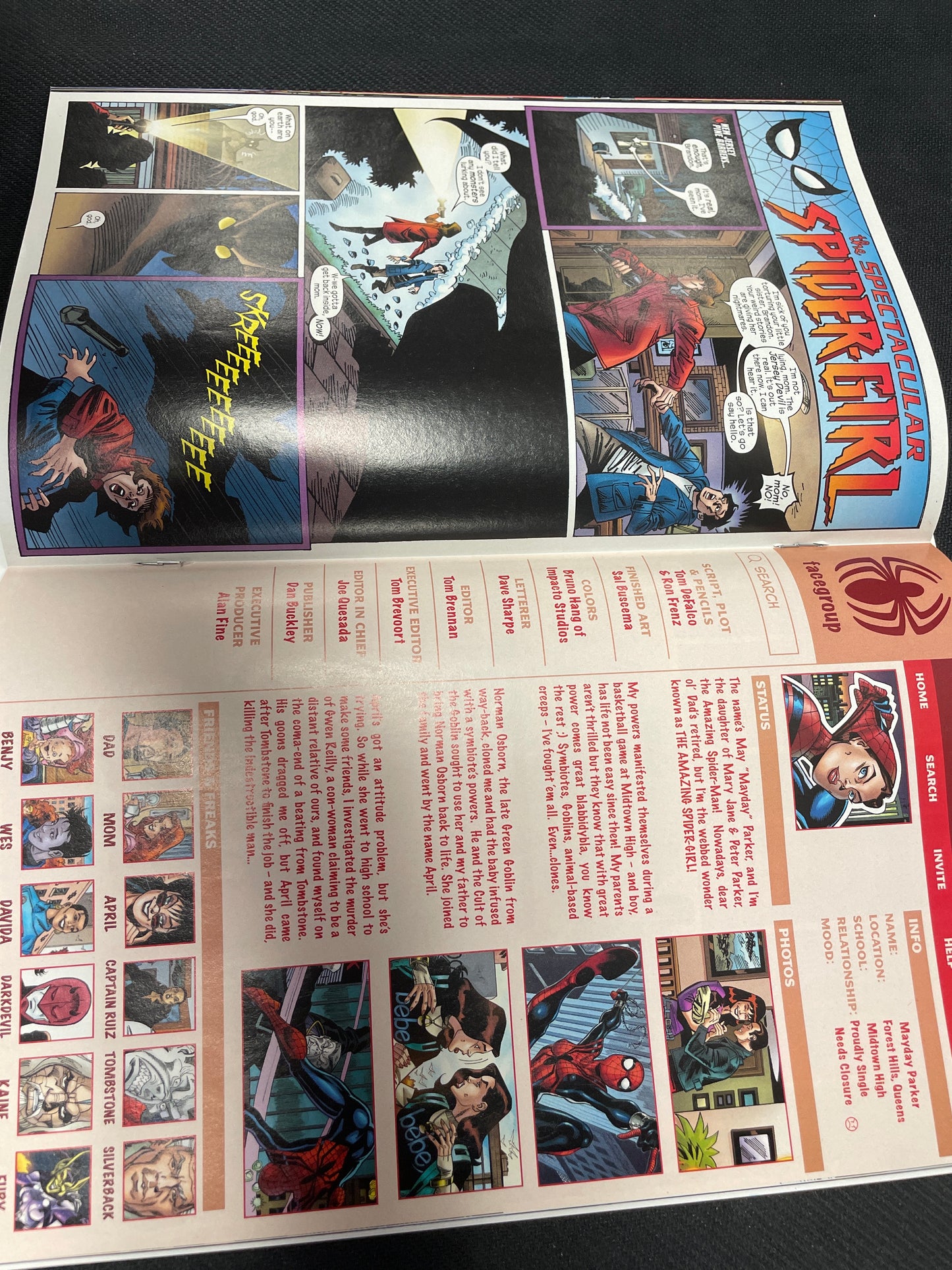 WEB OF SPIDER-MAN #1 (2009, KEY COMIC, NM+ !)