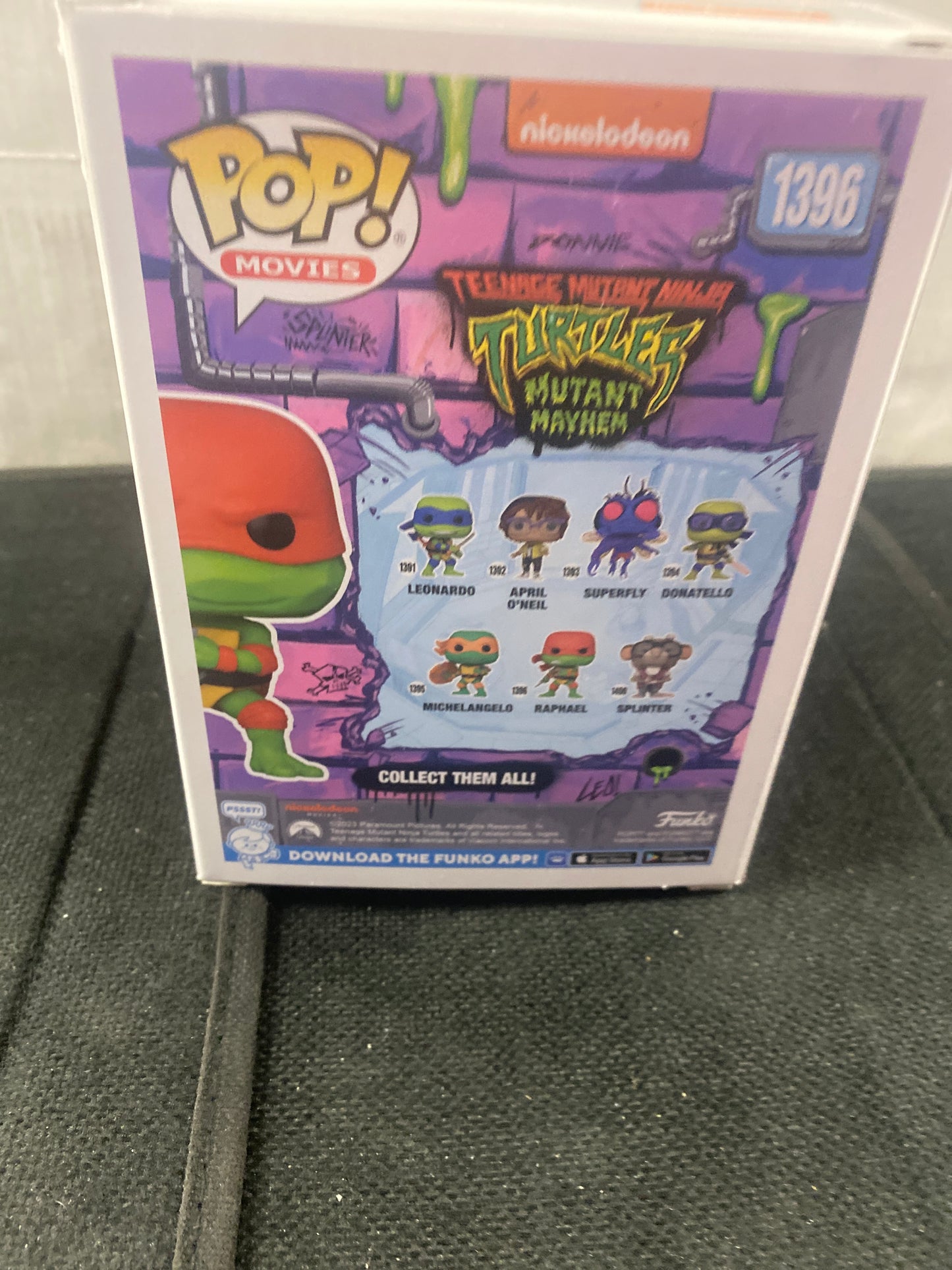 FUNKO POP MOVIES - TURTLES MUTANT MAYHEM #1396 RAPHAEL