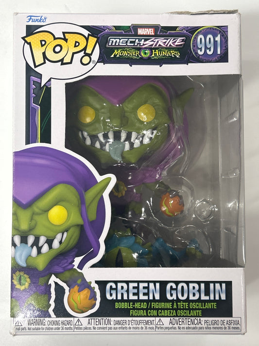 FUNKO POP MARVEL AVENGERS MECHSTRIKE MONSTER HUNTERS GREEN GOBLIN GREAT CONDITION