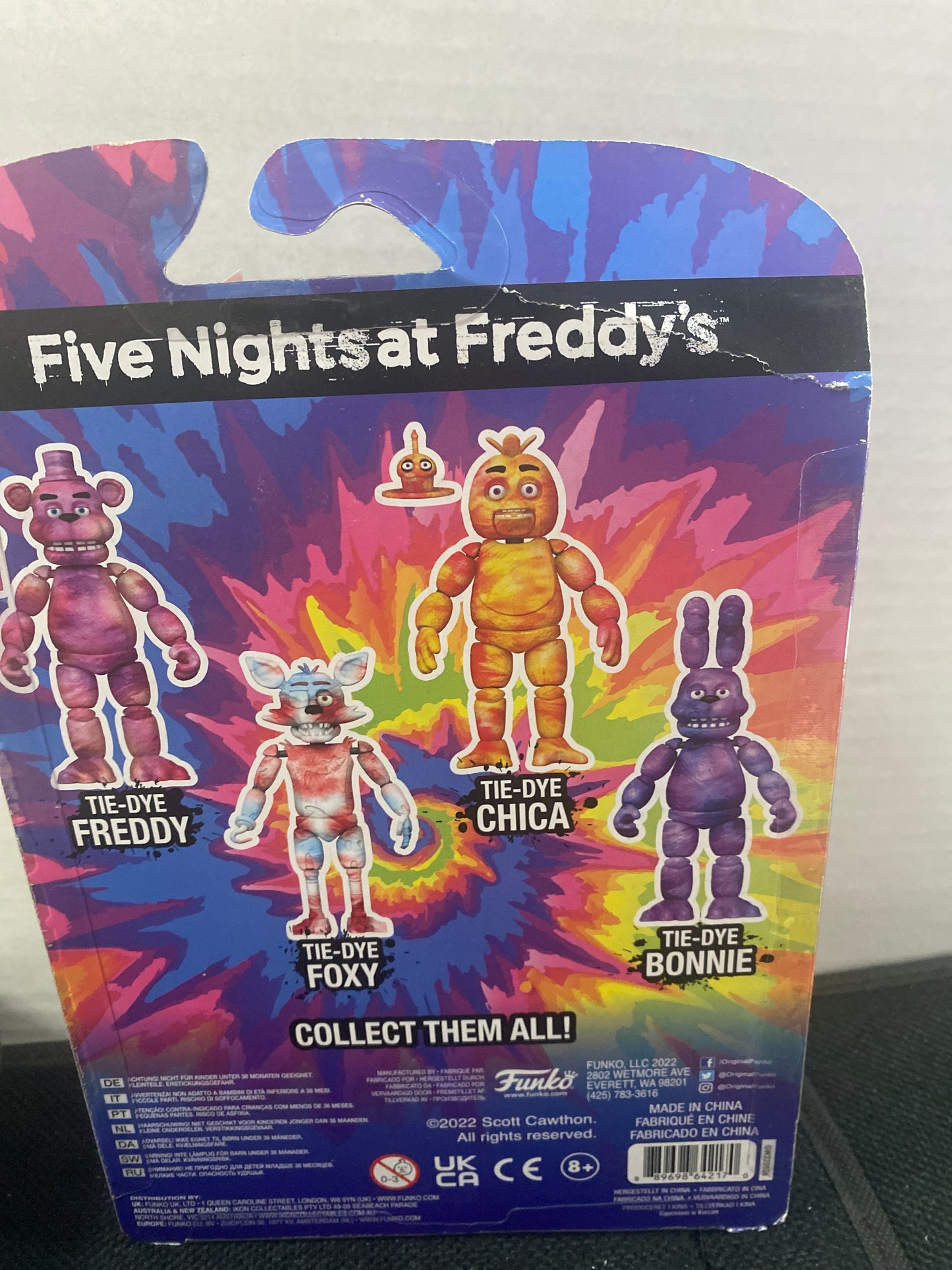 FUNKO FIVE NIGHTS AT FREDDYS TIE DYE CHICA (2022)