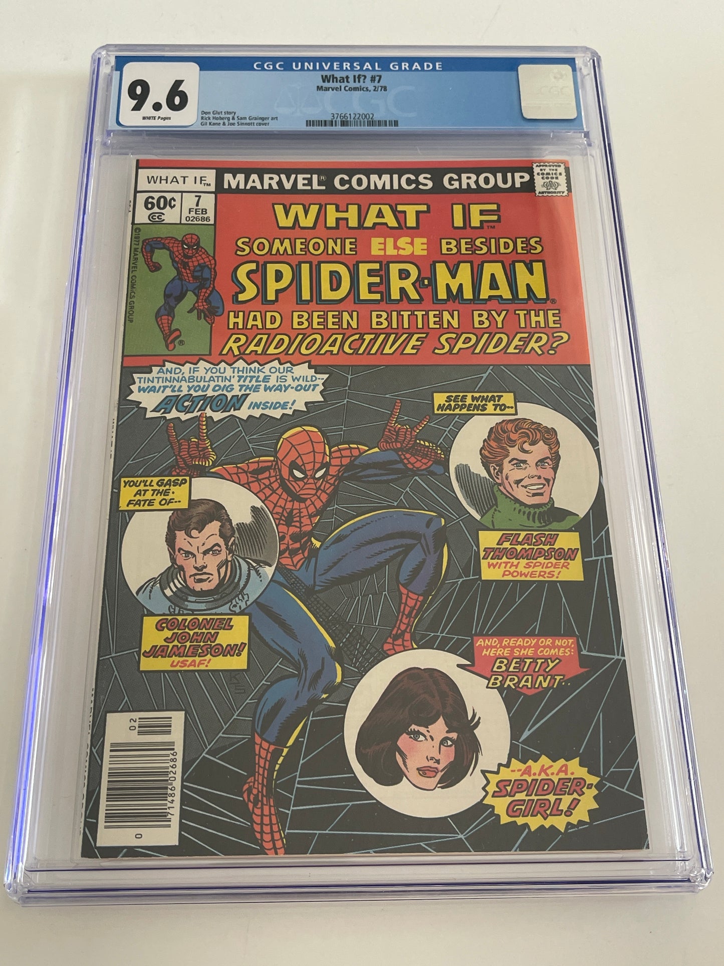 MARVEL COMICS WHAT IF? SPIDER-MAN #7 CGC 9.6