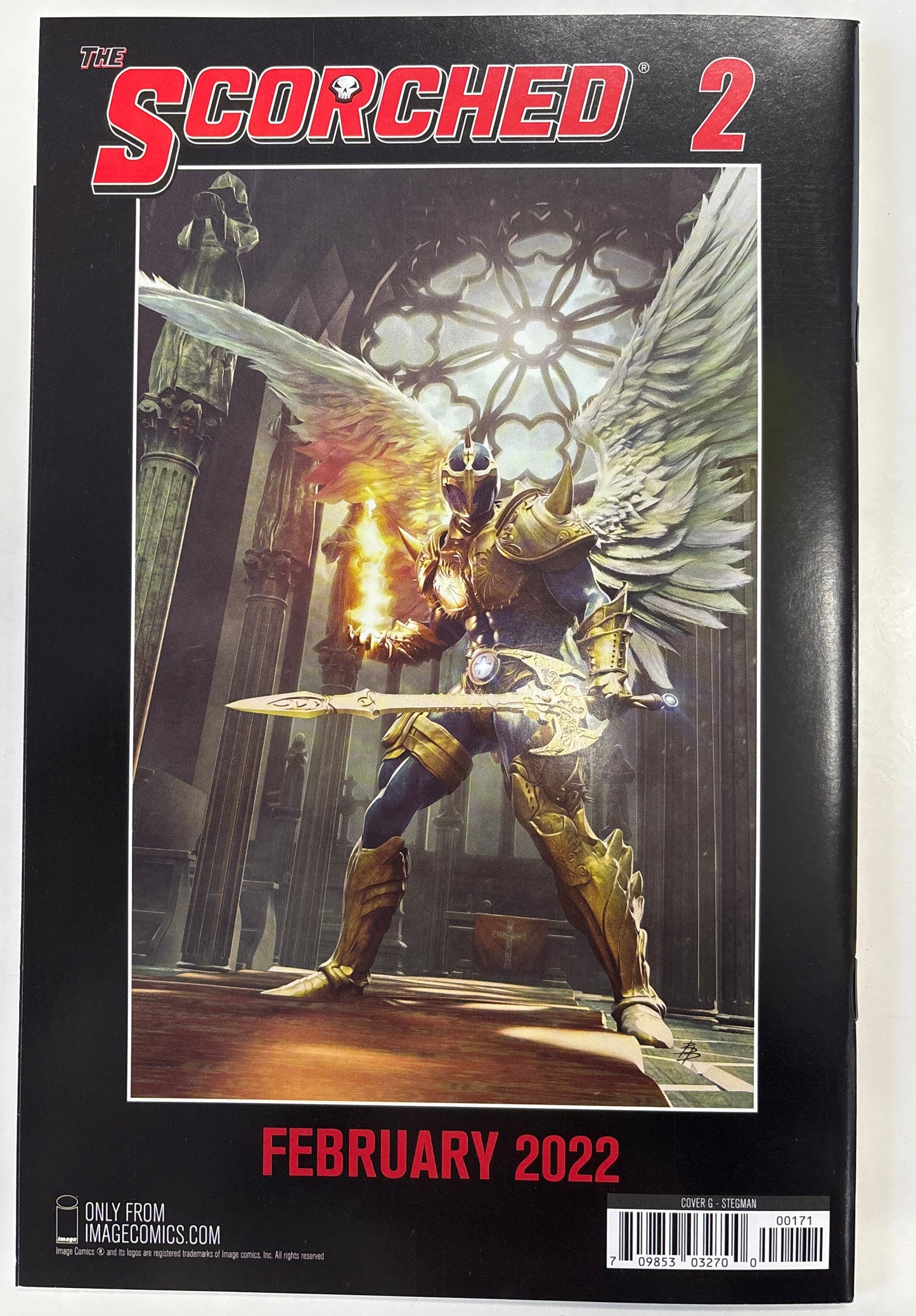 IMAGE COMICS THE SCORCHED #1 SIGNED BY RYAN STEGMAN WITH CERTIFICATE OF AUTHENTICITY