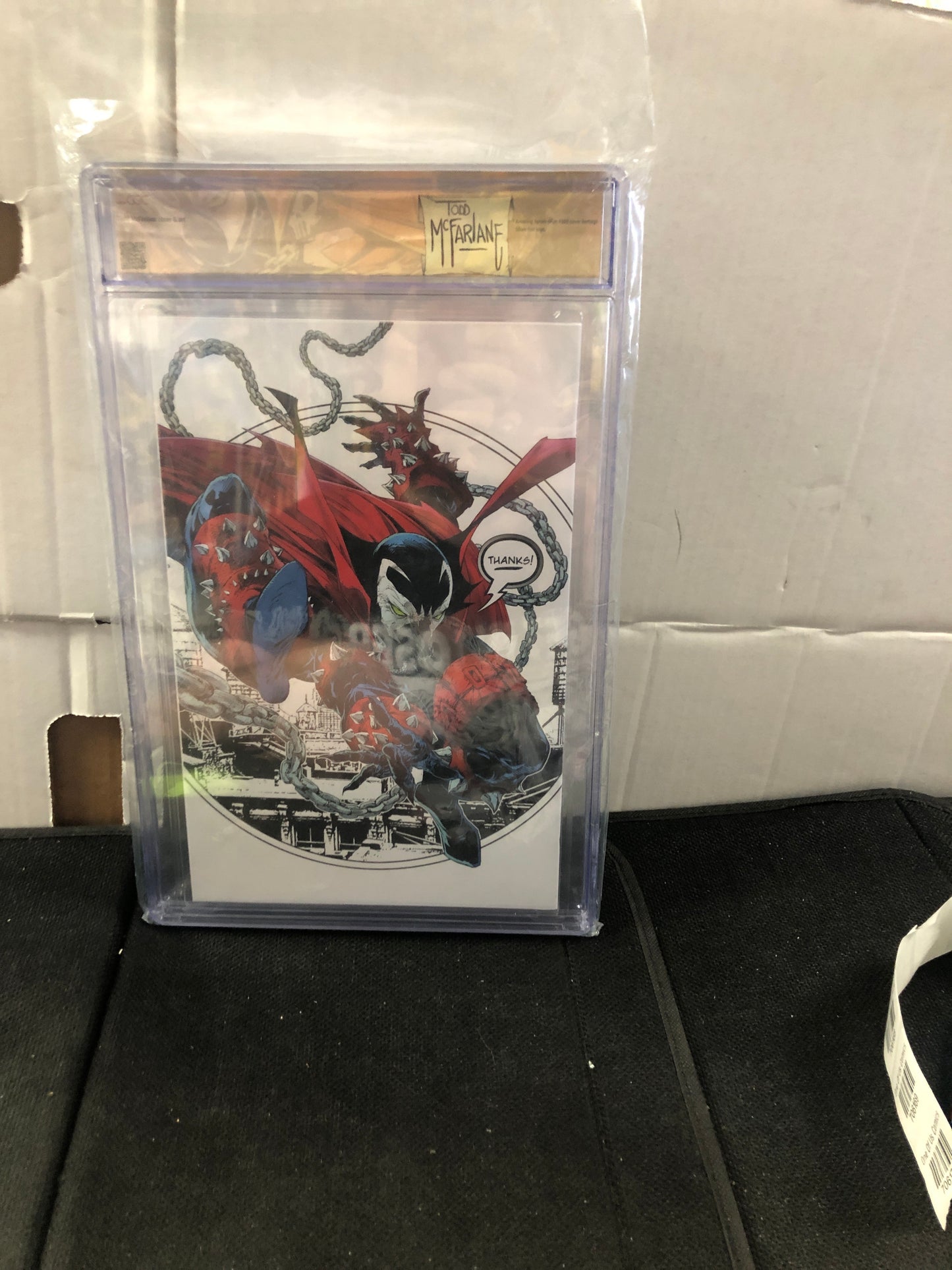 IMAGE COMICS SPAWN THANKS! (2017) CGC SS  9.8 LABEL ERROR