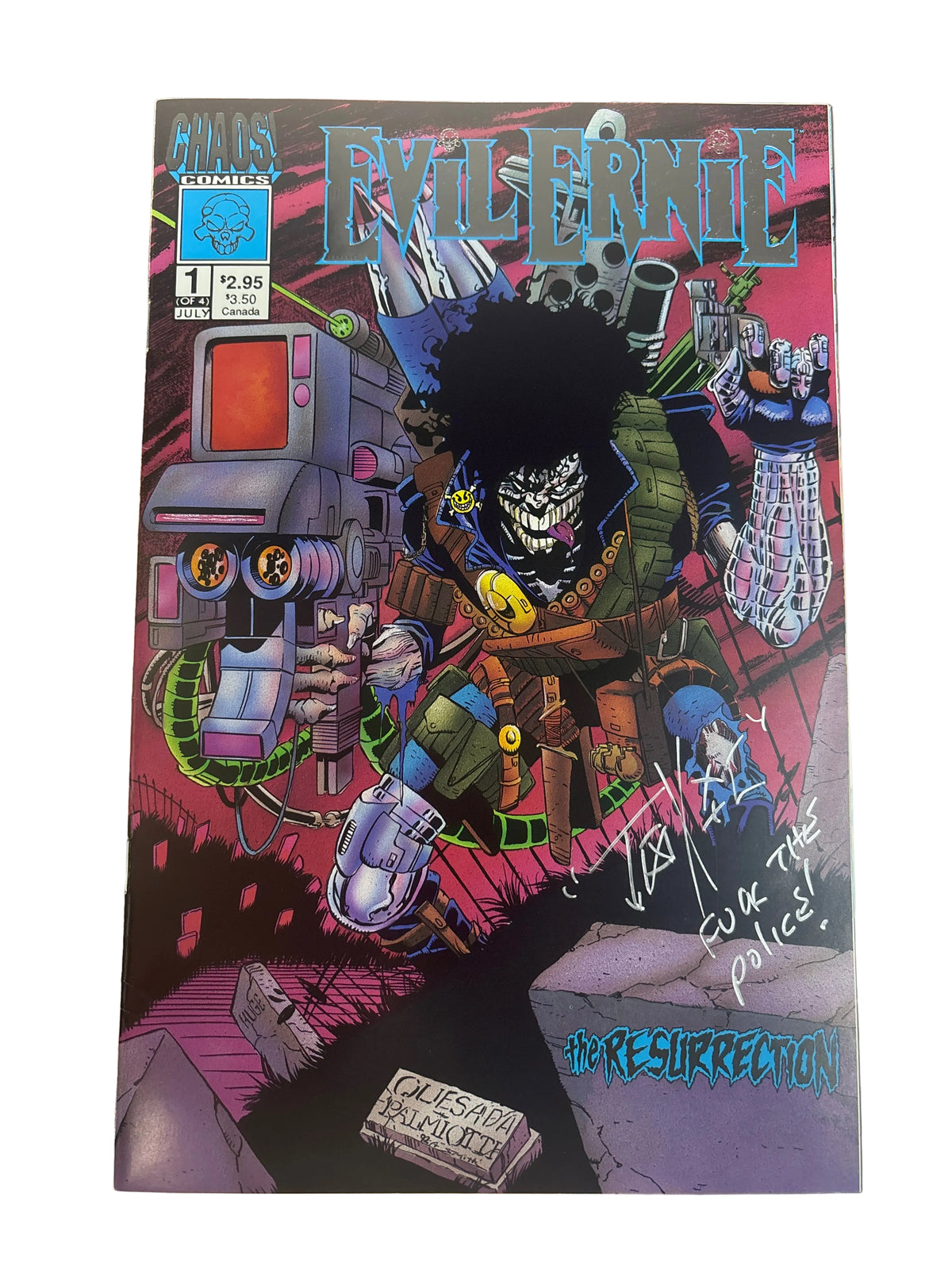 CHAOS COMICS EVIL ERNIE #1