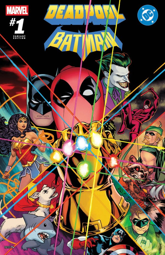MARVEL/DC/ DEADPOOL/BATMAN #1 RUSSEL VARIANT