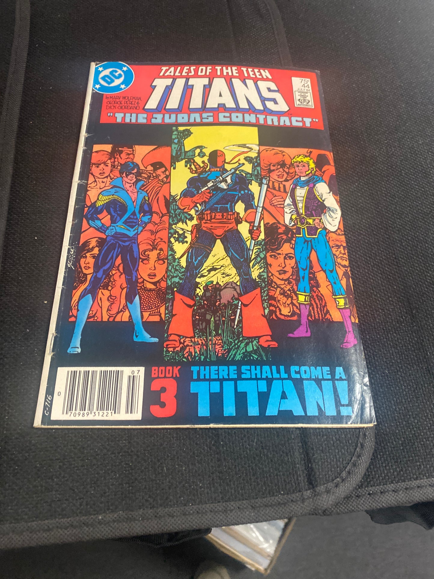 DC COMICS TALES OF THE TEEN TITANS #44 NEWSSTAND 1ST APPEARANCE OF NIGHTWING