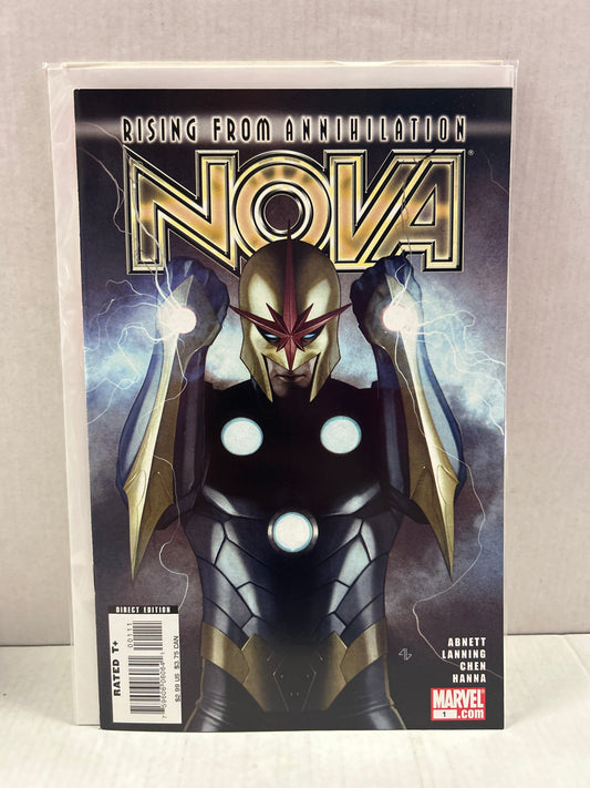 MARVEL RISING FROM ANNIHILATION NOVA #1 DIRECT EDITION