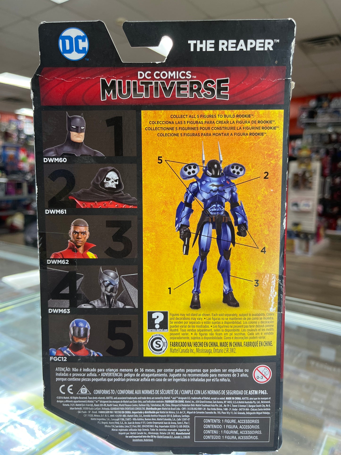 DC COMICS MULTIVERSE THE REAPER ACTION FIGURE
