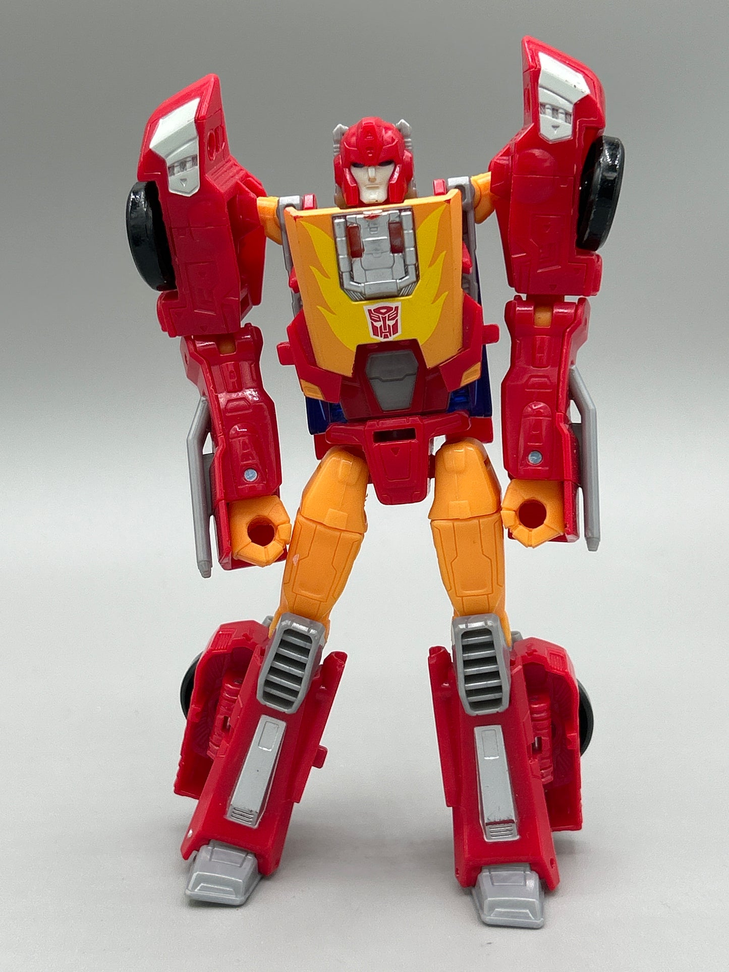 HASBRO TRANSFORMERS TITANS RETURN HOT ROD NO BOX MISSING PARTS